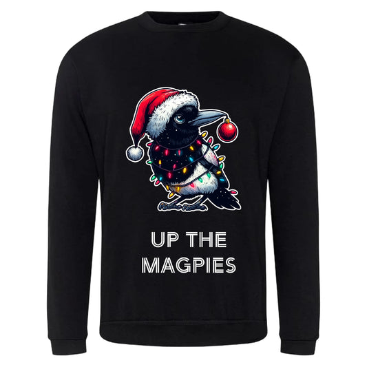 Magpies Christmas Jumper