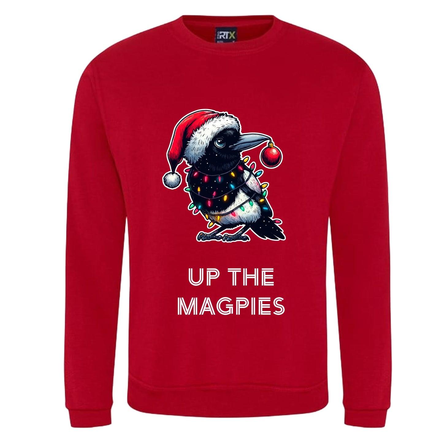 Magpies Christmas Jumper
